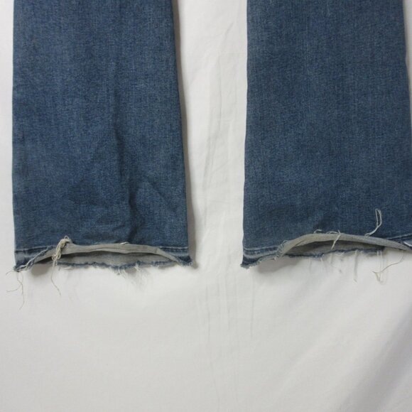 Paige High Rise Bell Canyon Well Worn Distressed Women's Denim Jeans Size 28 - Picture 11 of 15